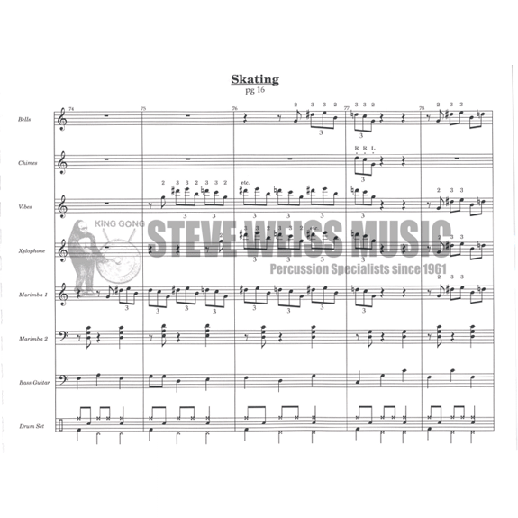 Guaraldi-Skating arr. Steinquest (SP)-B/V/C/X/M/P/BG