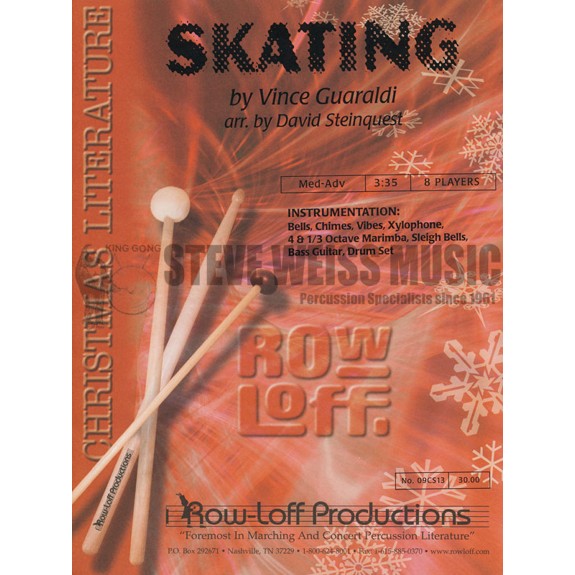 Guaraldi-Skating arr. Steinquest (SP)-B/V/C/X/M/P/BG