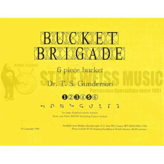 Gunderson-Bucket Brigade (SP)-Buckets