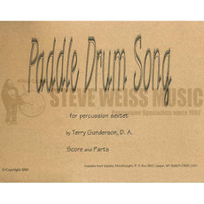 Gunderson-Paddle Drum Song (SP)-P