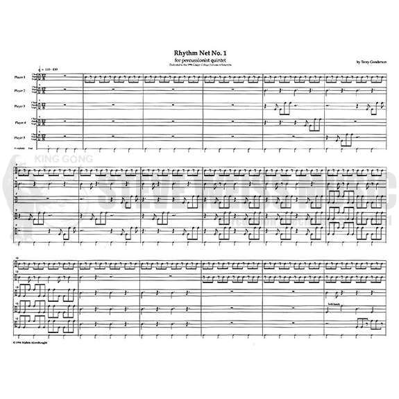 Gunderson-Rhythm Net #1 (SP)-Bodies