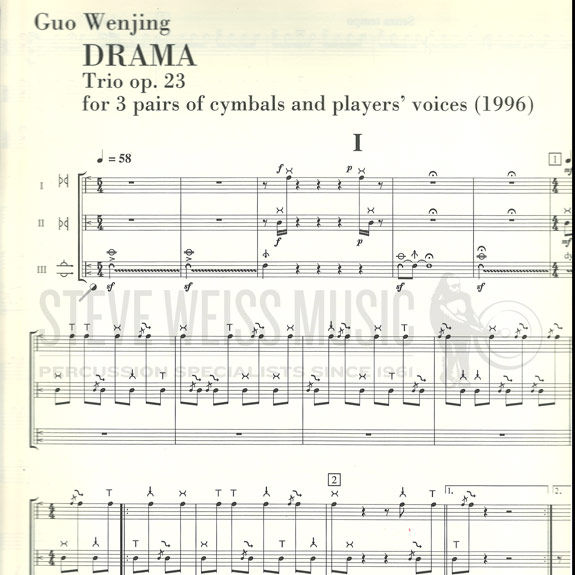 Guo Drama Op. 23 (Score ONLY)- P