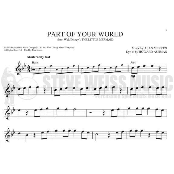 Hal Leonard-Disney Playalong for Keyboard Perc. (Audio Access Included)