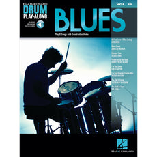 Hal Leonard Drum Play-Along-Blues vol. 16 (Online Content Access Included)