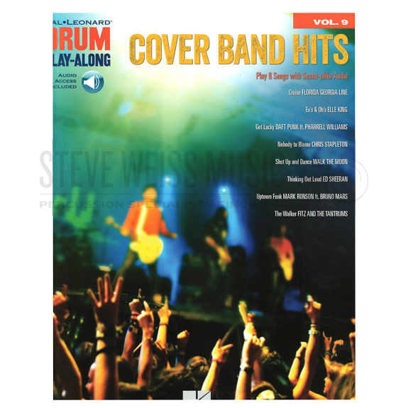 Hal Leonard Drum Play-Along-Cover Band Hits vol. 9 (Audio Access Included)