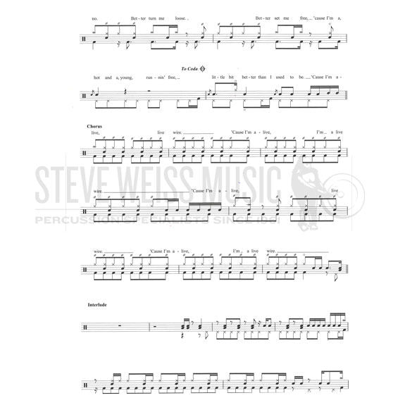 Hal Leonard Drum Play-Along-Motley Crue vol. 46 (Audio Access Included)