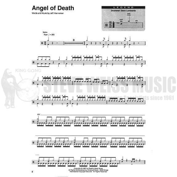 Hal Leonard Drum Play-Along-Slayer vol. 37 (CD)