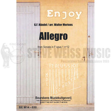 Handel-'Allegro' from Sonata in F arr. Mertens (SP-5)-5M