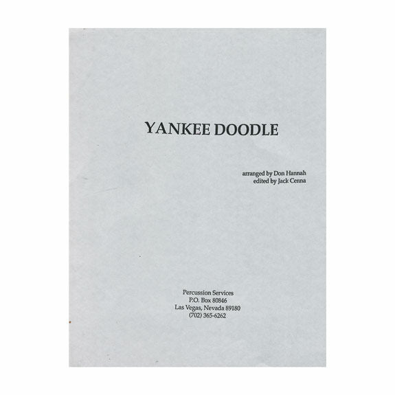 Hannah (arr.)-Yankee Doodle (SP)-B/V/2M/X
