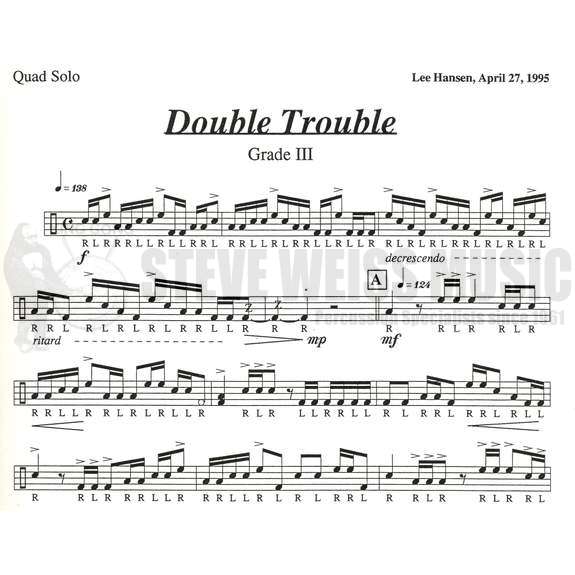 Hansen-Double Trouble-Tenors