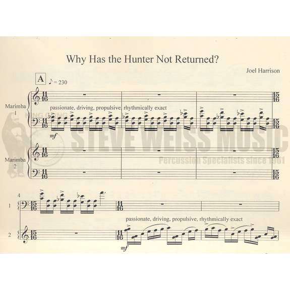 Harrison-Why has the Hunter Not Returned? (SP)-2M