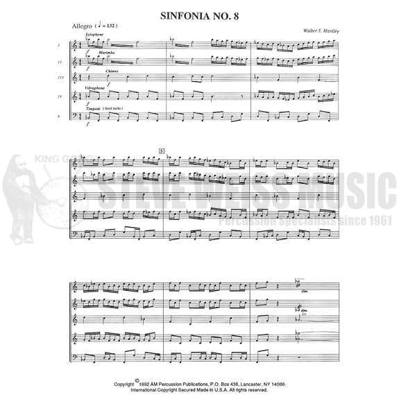 Hartley-Sinfonia #8(SP)-P/X/B/2M/C/V/5T/2Crot