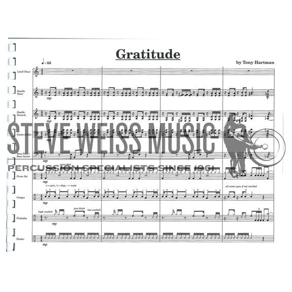 Hartman-Gratitude (SP)-Steel drs./P