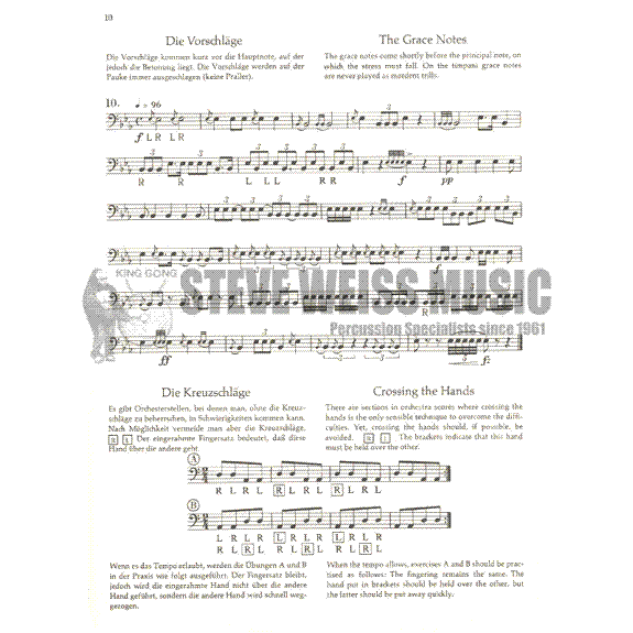 Hartung-School for Pedal Timpani