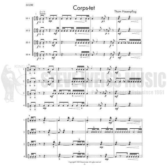 Hasenpflug-Corps-tet (SP)-4SD (Original edition)