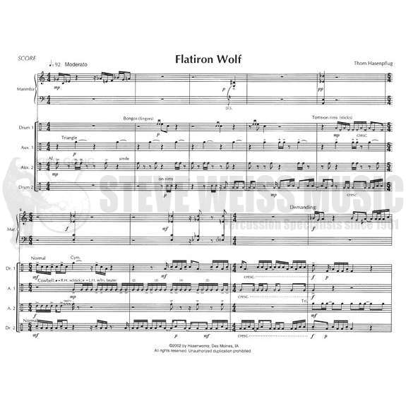 Hasenpflug-Flatiron Wolf (SP)-Solo M/P
