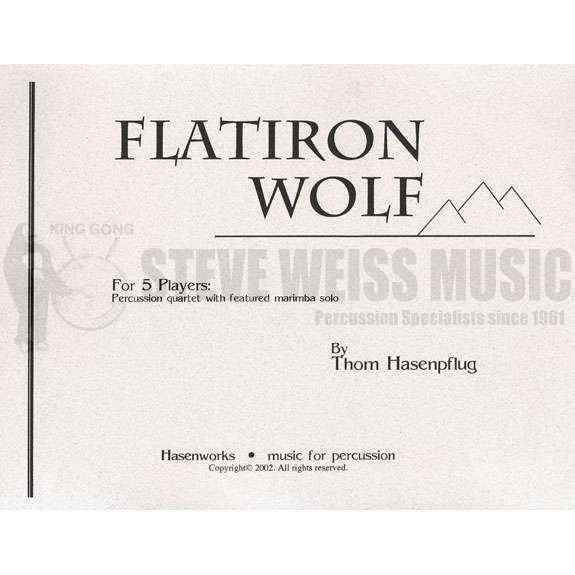 Hasenpflug-Flatiron Wolf (SP)-Solo M/P