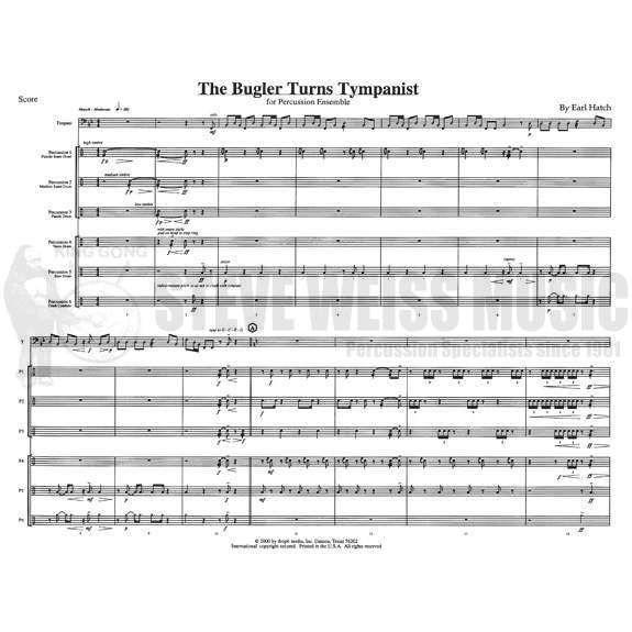 Hatch-Bugler Turns Timpanist (SP)-4T/P