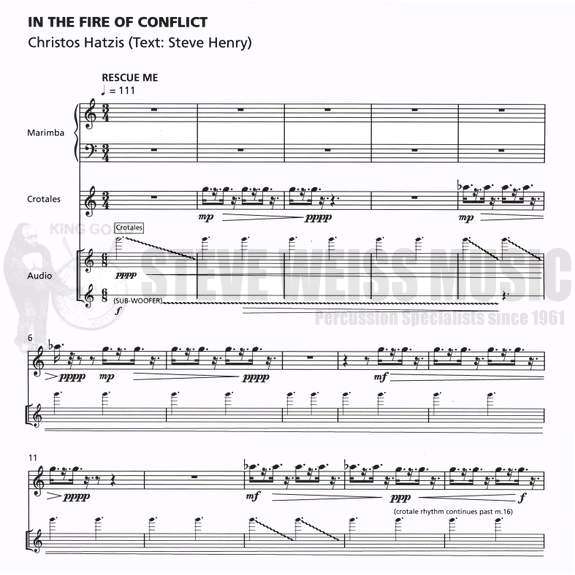 Hatzis-In the Fire of Conflict (SP+Download)-V/Cro./Digital audio