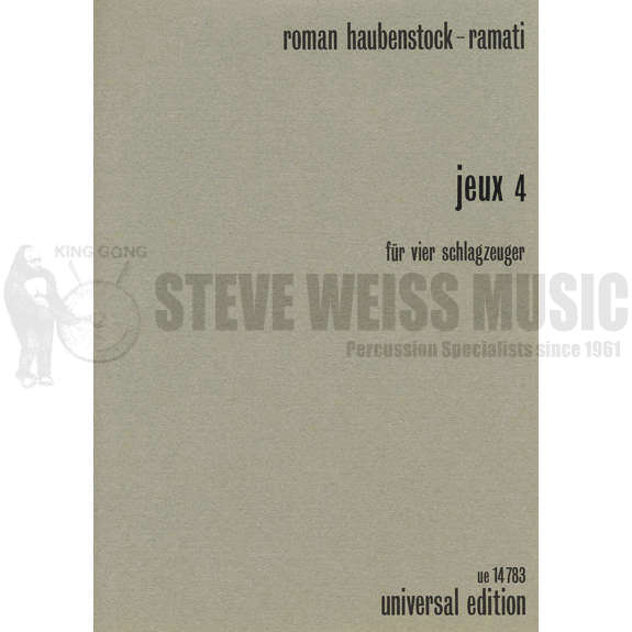 Haubenstock-Ramati-Jeux 4-P/T/V/M/B/PN