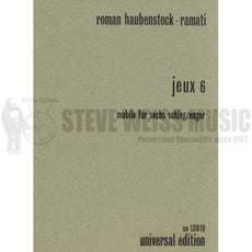 Haubenstock-Ramati-Jeux 6-P/6T/B/C/2V/M/X