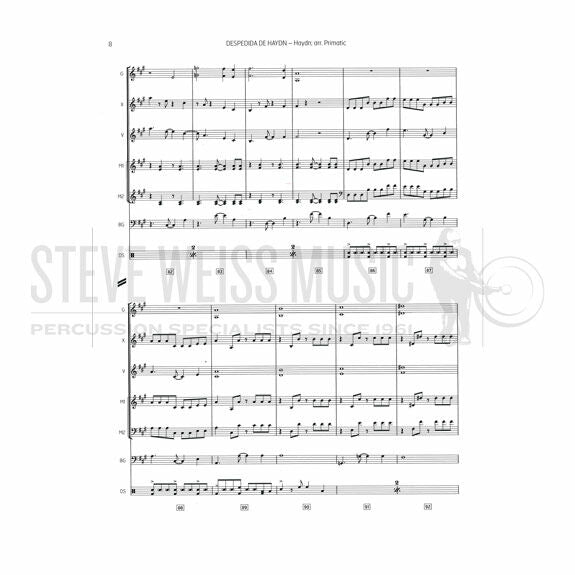 Haydn-Despedida de Haydn arr. Primatic (SP)-B/V/X/2M/DS/BG