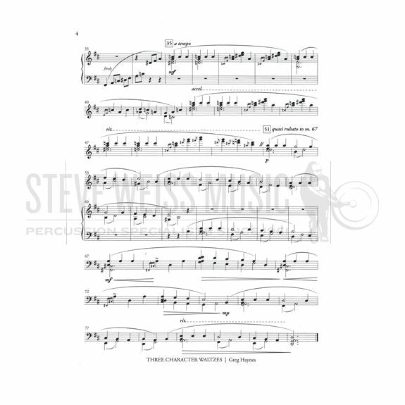 Haynes-Three Character Waltzes-M