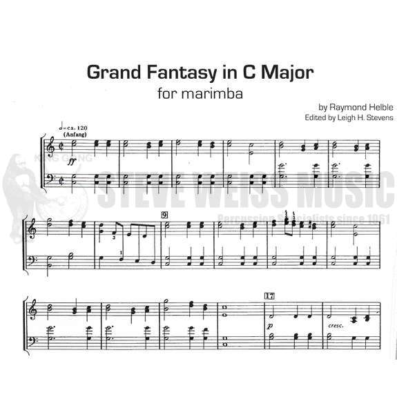 Helble-Grand Fantasy in C Major for Marimba-M