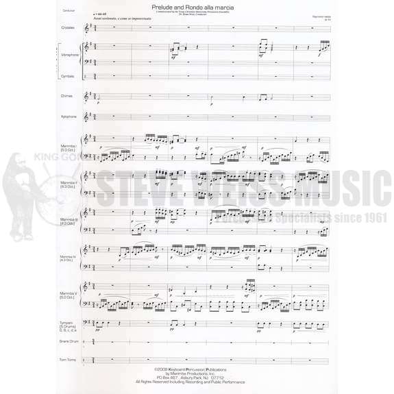 Helble-Prelude and Rondo Alla Marcia Op. 59 (SP)-V/C/Cro/ X/5M/5T/P