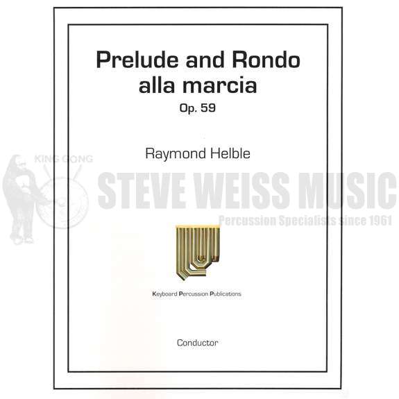 Helble-Prelude and Rondo Alla Marcia Op. 59 (SP)-V/C/Cro/ X/5M/5T/P