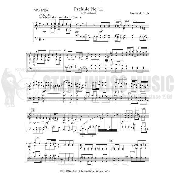 Helble-Preludes 10, 11, 12-M