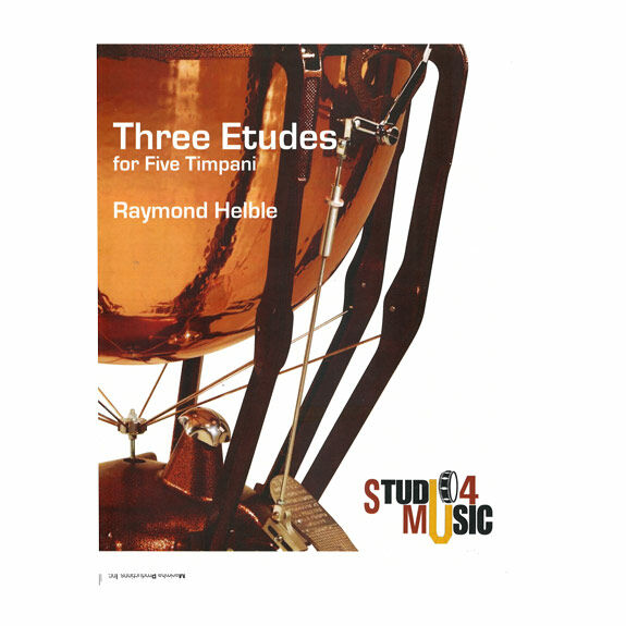 Helble-Three Etudes for Five Timpani-5T