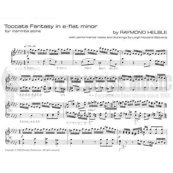 Helble-Toccata Fantasy-M