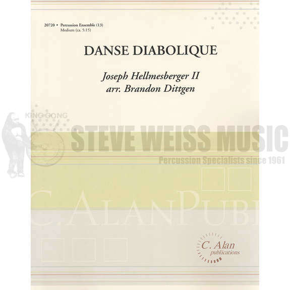 Hellmesberger-Danse Diabolique arr. Dittgen (SP)-B/2V/X/ 4M/2T/P/CB