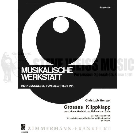 Hempel-Grosses Klippklapp (V-P)-X/P-ACC/GT/Child Choir
