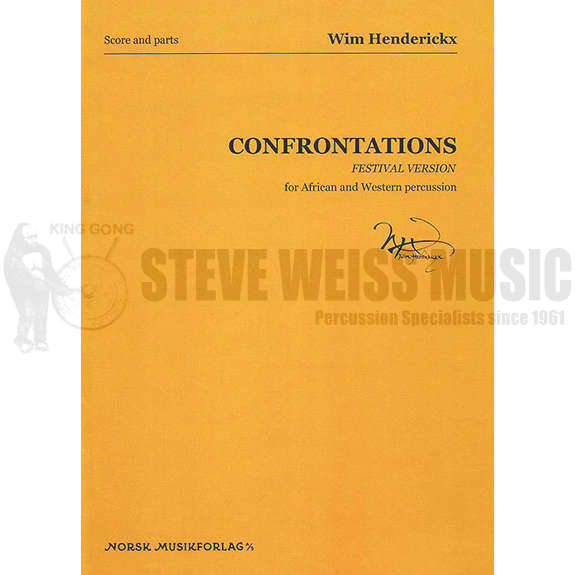 Henderickx-Confrontations COMPLETE SET SCORE/PARTS (S)-P