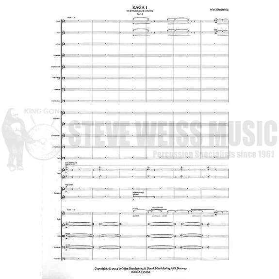 Henderickx-Raga I ORCH VERSION SCORE ONLY