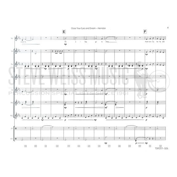 Herndon-Close Your Eyes and Dream (SP)-B/V/C/X/M/1T/P/ opt. VX
