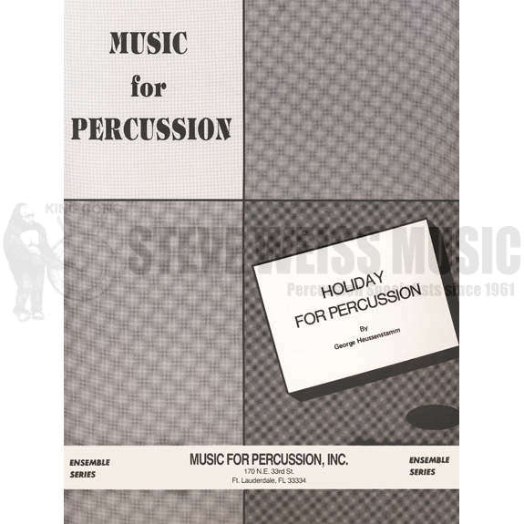 Heussenstamm-Holiday for Percussion-P/3T/M/V/X/B/C