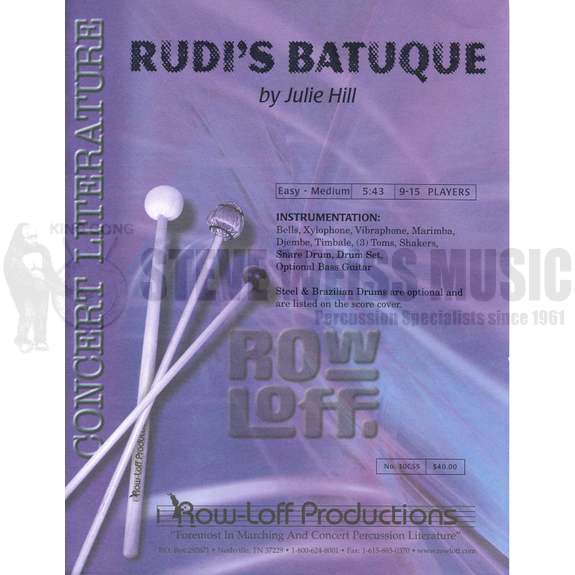 Hill-Rudi's Batuque (SP)-B/V/X/M/DS/P/opt. BG