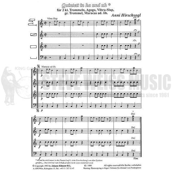 Hirschvogl-Die Schlagwerker(SP)-P