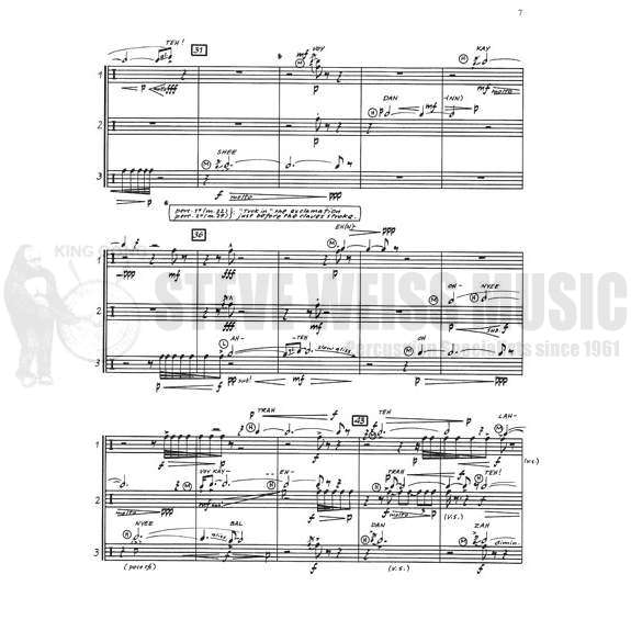 Hodkinson-Drawings Set #9 for Percussion Trio-P