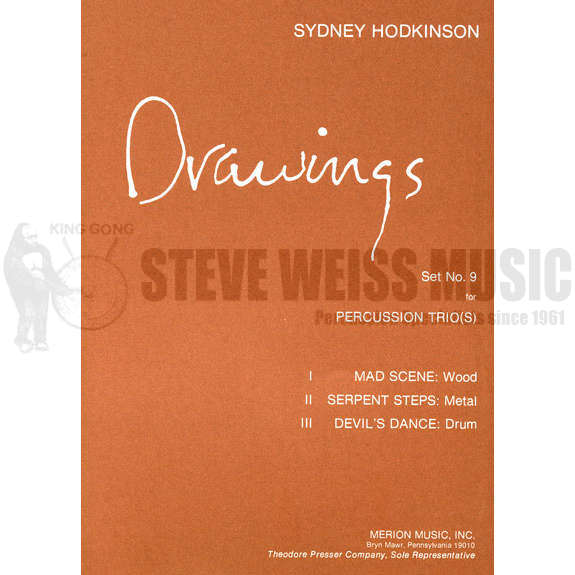 Hodkinson-Drawings Set #9 for Percussion Trio-P