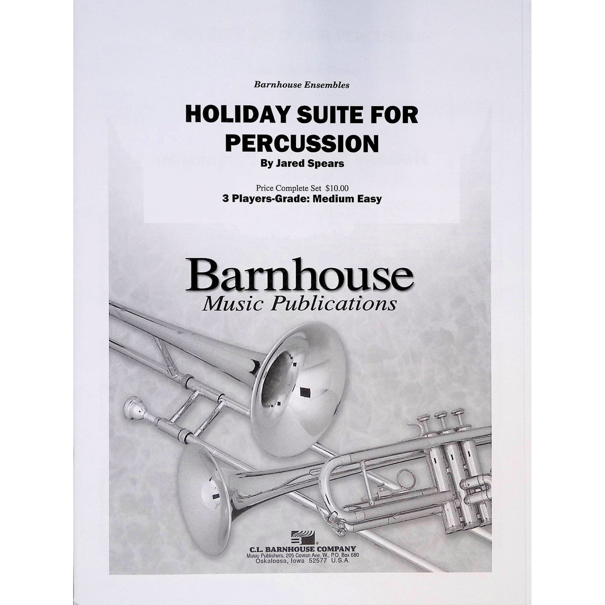 Holiday Suite for Percussion by Jared Spears