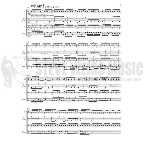 Hollinden-Percussion Quartet #2 (SP)-V/4T/P