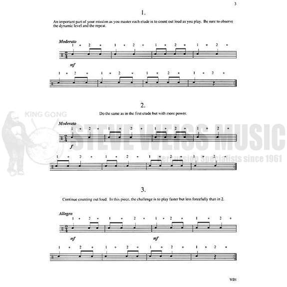 Holmquist-Snare Drum Etudes (Bk 1)