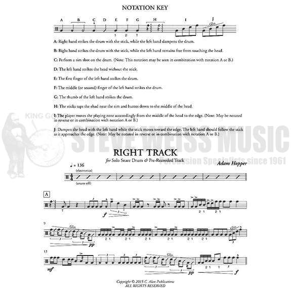 Hopper-Right Track-SD/Pre-recorded track (download included)