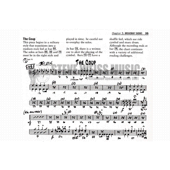 Houghton-Ultimate Drumset Reading Anthology (Online Audio Access Included)