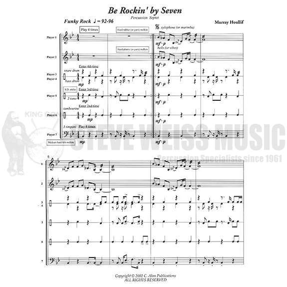 Houllif-Be Rockin' by Seven (SP)-B/V/M/3T/P