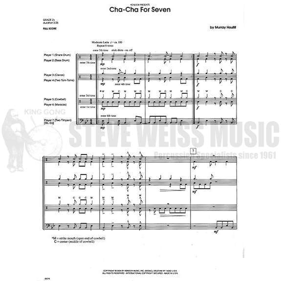 Houllif-Cha-Cha for Seven-2T/P SP